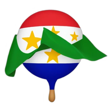 Drapeau de la guadeloupe sticker