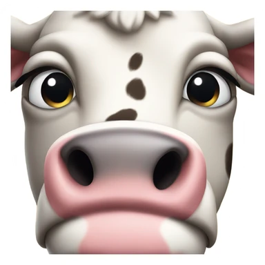 The only way I could do cow sticker