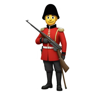 British Soldier  sticker