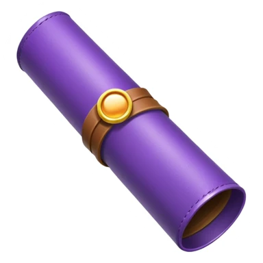 violet university diploma tube sticker