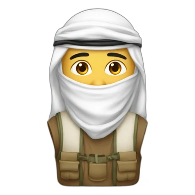 emirati shemagh sticker