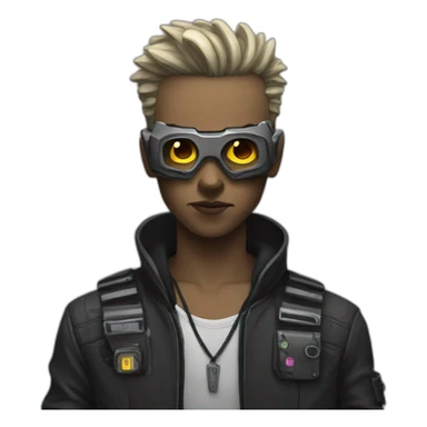 cyberpunk psycho sticker