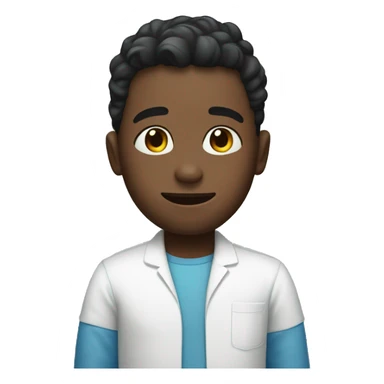 Boy healing from back surgery sticker