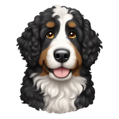 Bernedoodle  sticker