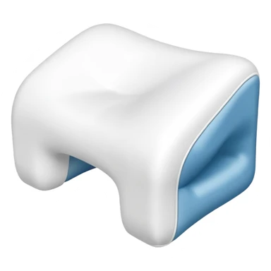 orthopedic leg elevation pillow for varicose veins sticker