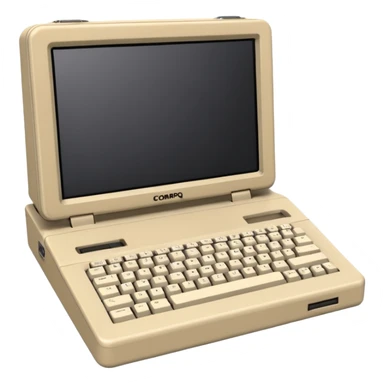 Compaq Portable 1983 sticker