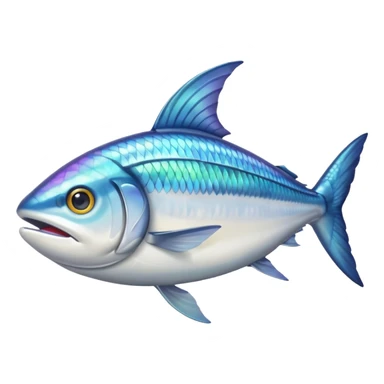 waving mackerel sticker