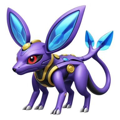 Palkia-Kyogre-Genesect-Umbreon-fusion sticker