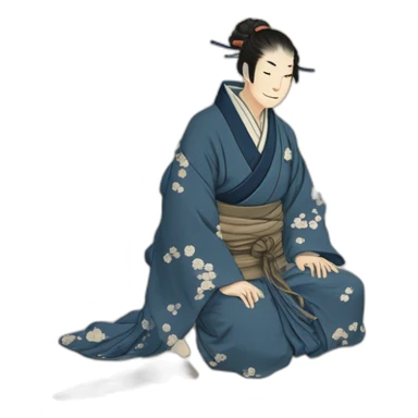 Hokusai Katsushika sticker