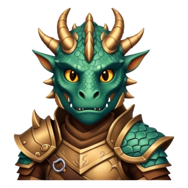 dnd character dragonborn sticker