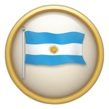 Argentina flag sticker