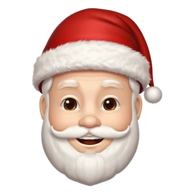 santa claus con brackets sticker