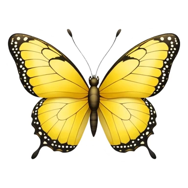 yellow butterfly

 sticker