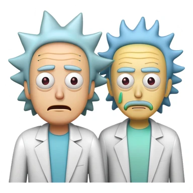 Rick and morty  sticker
