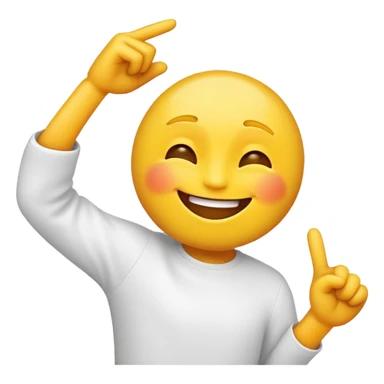 Make a yellow emoji dabbing  sticker