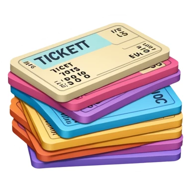 tickets sticker