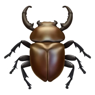Rhinoceros beetle sticker