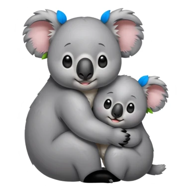 Koala wit mom sticker