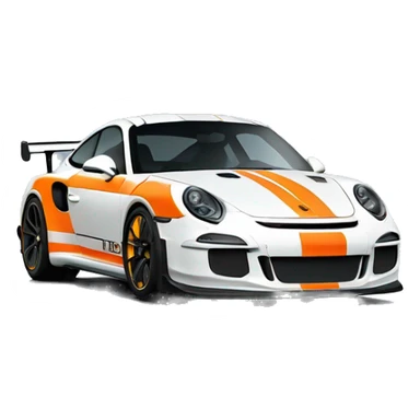 Porsche gt3 rs sticker