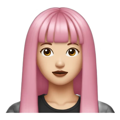 Lisa from blackpink sticker