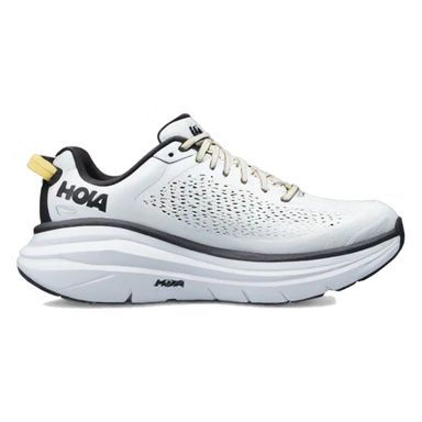 Hoka one one white sneakers  sticker