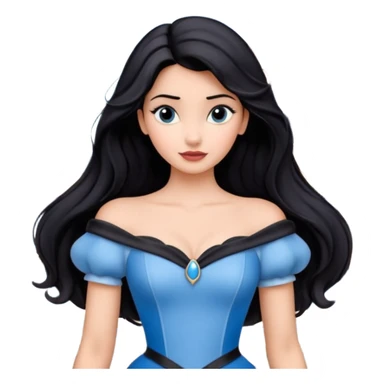 Quiero que crees una imagen donde este el castillo de Disney y por detrás o delante pon a 4 chicas: una con el pelo largo rizado marrón , otra con el pelo muy corto negro, como un chico, otra con el pelo mediano liso marrón con ojos azulesy otra con el pelo negro largo liso . Todos son color carne.  sticker