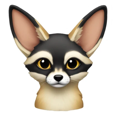 black fennec sticker