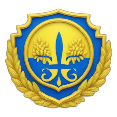State emblem of Ukraine  sticker
