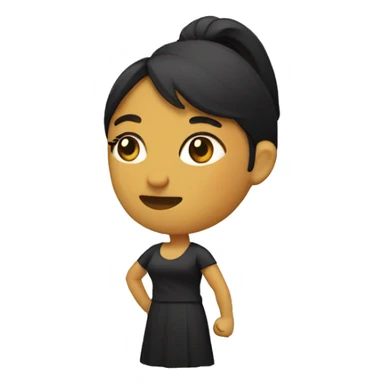 Cuerno y mujer sticker