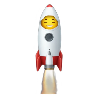 elon musk on a rocket in the moon sticker