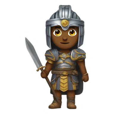 Maccabee warrior sticker