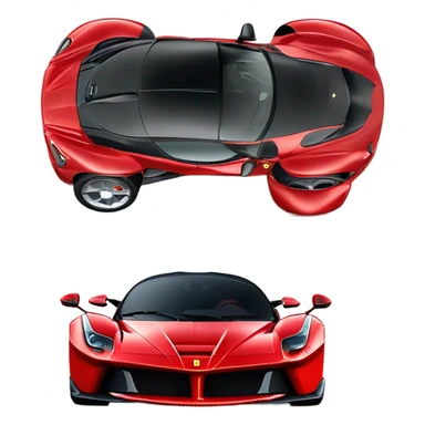 ferrari la ferrari sticker