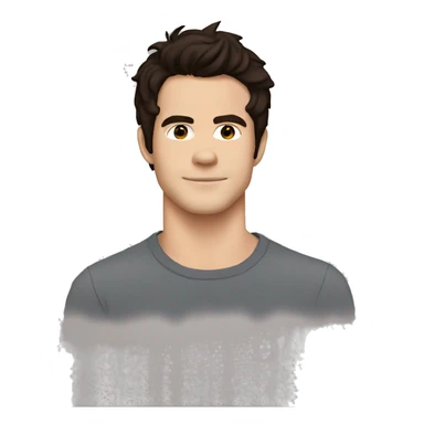 Dylan O'Brien wearing tee sticker