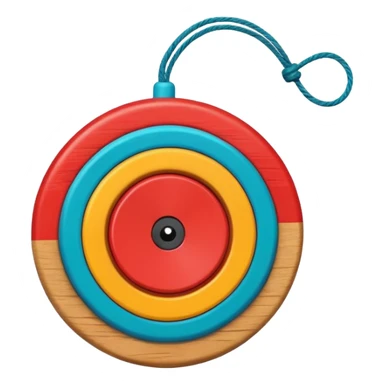 colorful Mexican yo-yo toy sticker