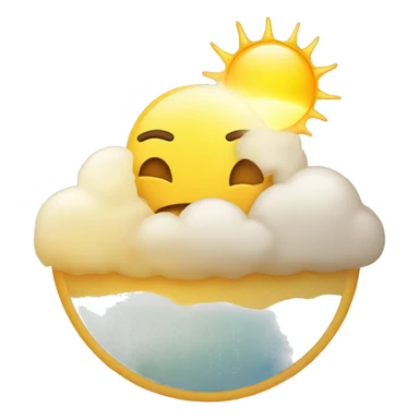 Good morning sun sticker