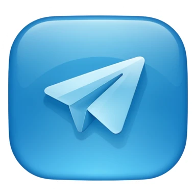 telegram logo sticker