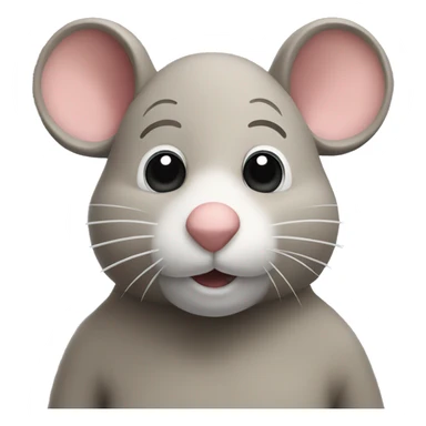 Mice ad bear sticker