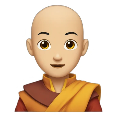 Avatar Aang sticker