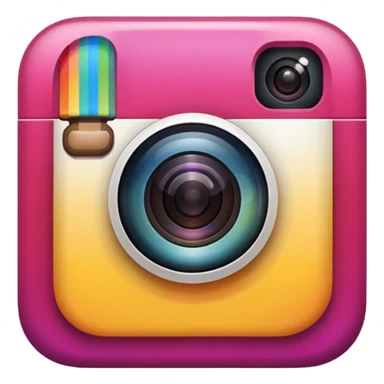 instagram logo icon sticker