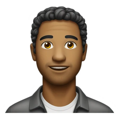 Brazilian man in United States sticker