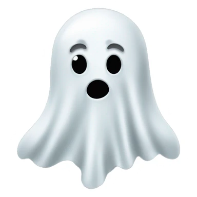 halloween ghost sticker