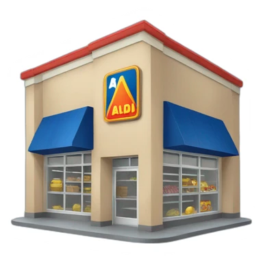 "Aldi" store sticker
