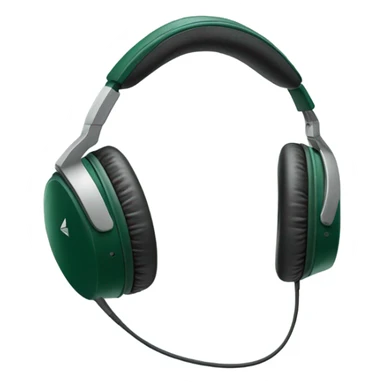 dark green Bose quiet comfort headphones sticker