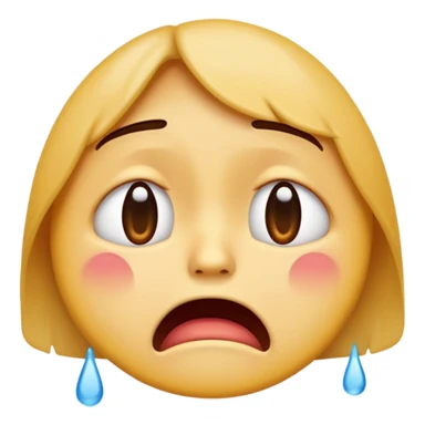 Loudly Crying Face sticker