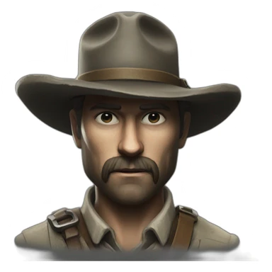 Hunt Showdown legendary beast hunter sticker