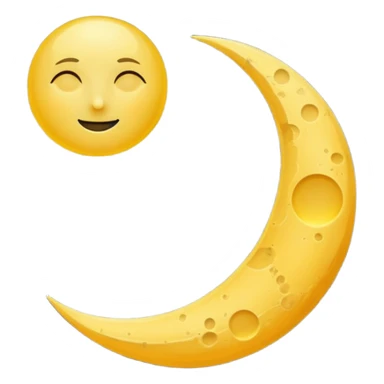 Genarate me a emoji of Drak mode moon and bright mode sun Like we got In our mobile phones sticker