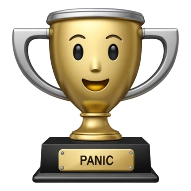 trofeu panic sticker