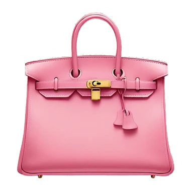 ￼pink Hermes Birkin￼ sticker