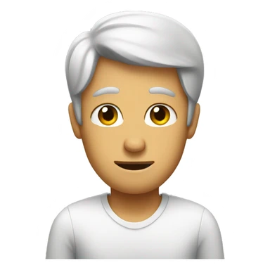 A Man in a Toilette  sticker