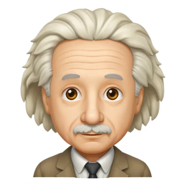 albert einstein sticker
